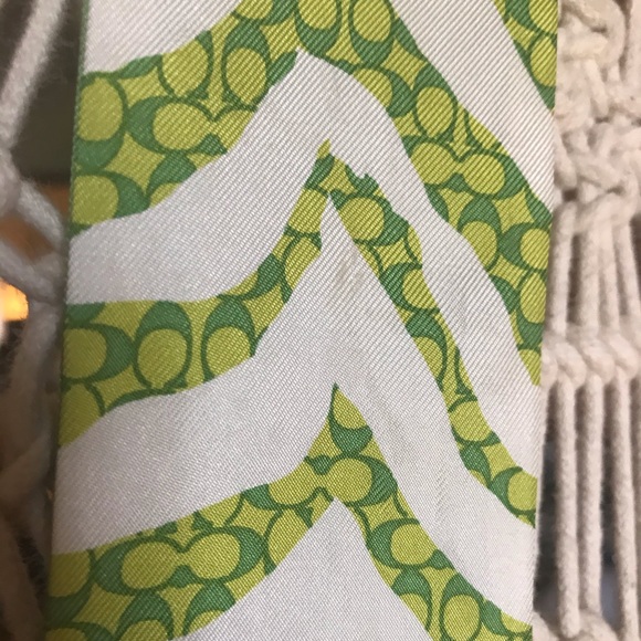 Coach Double-Side Head Wrap / Scarf - Picture 7 of 7